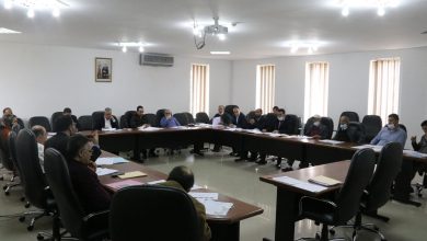 صورة اجتماع اللجنة المكلفة بالميزانية والشؤون المالية والبرمجة