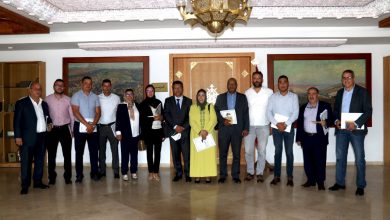 صورة عقد مكتب مجلس جماعة فاس اجتماعه الأول