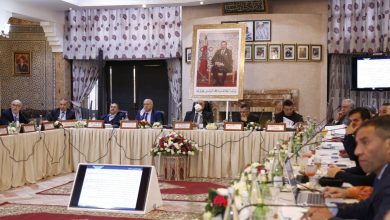 صورة اجتماع المجلس الإداري للوكالة المستقلة للماء  والكهرباء بفاس