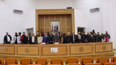 صورة جماعة فاس تستقبل طلبة المعهد الأورو متوسطي للعلوم القانونية والسياسية بالجامعة الأورو متوسطية بفاس